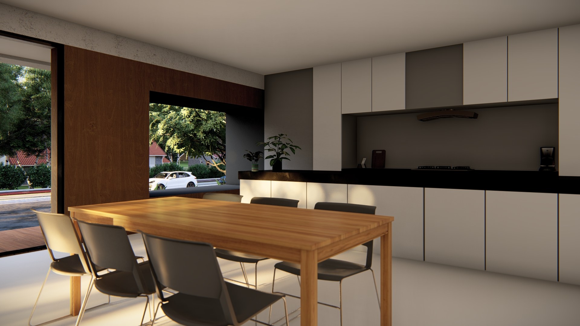 Light & Volume — interior atmosphere render